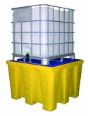 Divers Maxi-Réten 1200L 1300x1300x900mm Caillebotis plastifié Charge Utile 2000 Kg