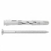 Visserie Fixation T-NUX A - CHEVILLE FRAPPER. TÊTE FRAISÉE TORX 10 X 100 (Le cent / Boite 50)