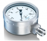 Fluiditique Manometre Inox Dia 100 0-0.6 Bar raccord bas 1/2 Inox