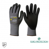 Gant EUROLITE 15N600 15G paume enduite nitrile T09 Coverguard