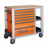 Outillage a main Servante mobile 7 Tiroirs avec armoire et porte accessoires BETA TOOLS