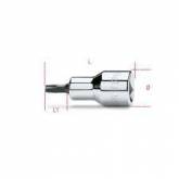 Outillage a main Douille TORX T30 L58 1/2 BETA TOOLS