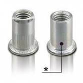 Visserie Fixation Insert acier M10 tete cylindrique tole de 1/3.5mm par 200