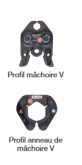 Perceuse Machoire sertisseuse M12 en V diam12 (viega/comap/IBP/sanha nirosan) Milwaukee