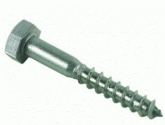 Visserie Fixation TIREFOND TH DIN 571 8X100 INOX A2 (le cent/boite de 50)