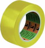 Colle et Etanchéité ADHESIF SIGNALISATION JAUNE 50X33M EP 0,16 MM BARNIER 2721