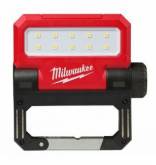 Perceuse Projecteur 550 Lumens magnétique mousquetonnable orientable recharge USB  USB L4 FFL-301 Milwaukee