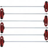 Outillage a main Jeu de 6 clés mâles TORX® à poignée en T, L.375 mm KS TOOLS
