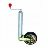 Divers Roue Jockey jante acier 60 mm course 265 mm 500 kg Dia 200x50 mm