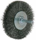 Abrasif Brosse sur tige fil acier 0.30 50x10mm tige de 6 Cibo