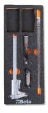 Outillage a main Plateau thermoformé souple outil de mesure M295 BETA TOOLS