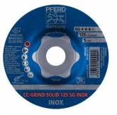 Abrasif Disque CC-GRIND-SOLID 125 SG INOX PFERD