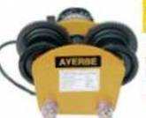 Manutention Chariot prote palan electrique 230V 950kg larg ipn 68-110mm Ayerbe