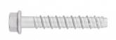 Visserie Fixation Vis a béton tête hexagonale zingué homologué ETE Opt.1 6x60mm (le cent/bte de 100) INDEX