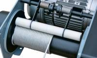 Manutention Treuil Primo 500kg tri 9M/MN equipe cable textile 7mm lg30m PRIMO503BT9 + CB7T Huchez