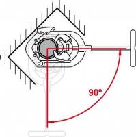 Outillage a main COUPE TUBE ARTICULÉ ACIER 8