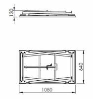 Machine Outil Table de monteur 1080x640mm ht 84cm 26kg Mob - Mondelain