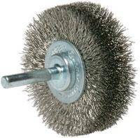 Finition Brosse cylindrique sur tige fil inox 40x11 fil 0.2mm Cibo