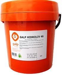 Graisse et Lubrifiants Huile hydraulique HIDROLIV 46 (seau de 20L) Galp Energia