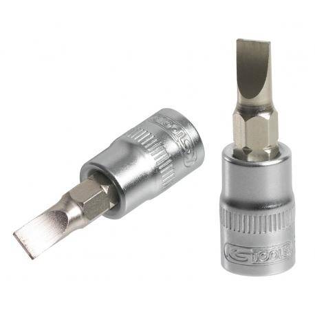Outillage a main Douille tournevis 1/4 fente KS TOOLS