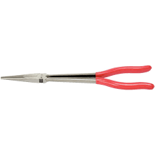 Outillage a main Pince extra-longue à bec demi-ronde droit KS TOOLS