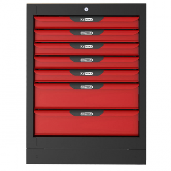 Mobilier Bloc 7 tiroirs H954 X L676 X P500MM KS TOOLS