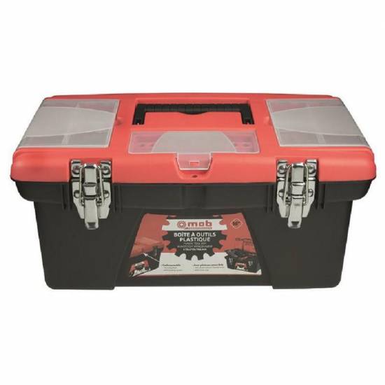 Outillage a main Boite à outils plastique 335x185x130 Mob - Mondelain