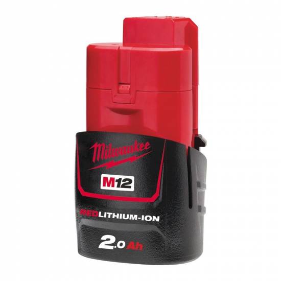 Outillage a main Batterie M12 B2 12V 2.0Ah Red Li-Ion Milwaukee