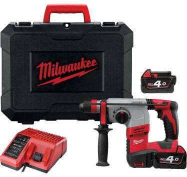 Perforateur 18v SDS+ 2.4j 4Ah HD18- HX-402C 2 batteries+mandrin+coffret Milwaukee