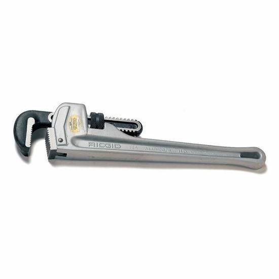 Outillage a main Clé serre-tubes RIDGID droite en aluminium modele 818 18" et capacité tube 2"1/2