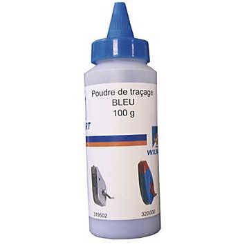 Outillage a main Biberon de poudre bleu 100gr BGT