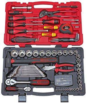 Outillage a main Coffret douilles et accessoires 1/4-1/2 KS TOOLS