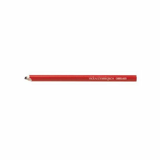Outillage a main Crayon de charpentier rouge 30cm Taliaplast