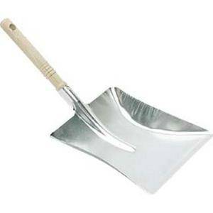 Outillage a main Pelle à poussières 47cm métal manche bois BGT