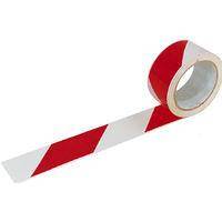 Outillage a main Ruban de signalisation rouge/blanc H50MM Lg100m rubalise BGT