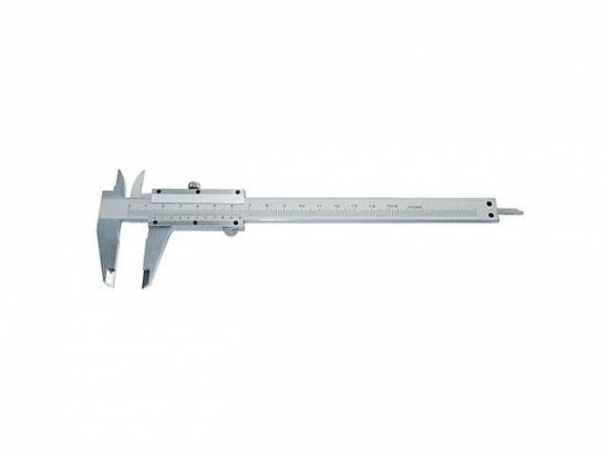 Metrologie Pied a coulisse a vernier 200 mm a double graduation Précision +/- 0.02 Becs inter/ext 50/23.5 BGT