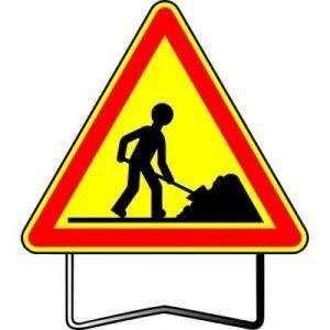 Signalisation Panneau AK5 T1 700 Travaux Taliaplast