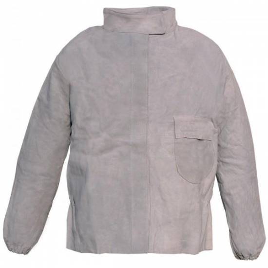 Veste soudeur TU cuir croute de vachette Coverguard