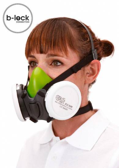 Voie respiratoire Demi masque BLS 4000 R S/M