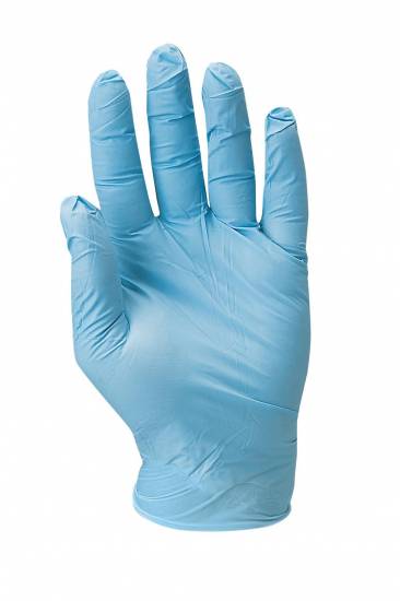 Gant Nitrile Bleu 5900 non poudre usage court Taille L (Boite 100 gants) BGT