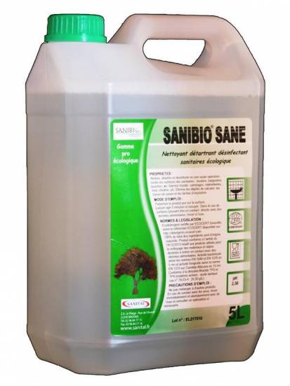 Produit d'hygiène Lotion moussante SANIBIO ML (5L) BGT