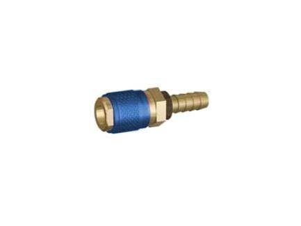 MIG/MAG Raccord rapide bleu Ø6mm passe cloison Trafimet