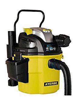 OBSOLETE Aspirateur industriel eau et poussiere mural 18L 1500W Flexible de 7M AY-1500-PARED Ayerbe