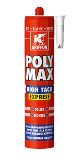 Colle et Etanchéité Poly Max High Tack Express (cartouche 435gr) Griffon