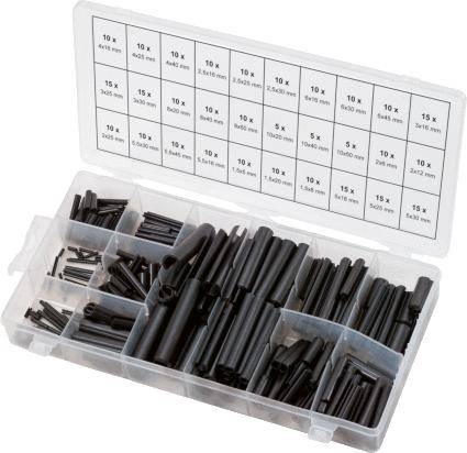 Transmission Assortiment de goupilles élastiques acier, 315 pcs KS TOOLS