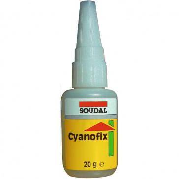 Colle et Etanchéité 84A colle cyanoacrylate flacon de 20gr Soudal