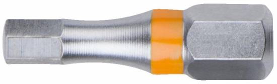 Outillage a main Embout de vissage 25mm 6 pans 6mm (boite de 5) KS TOOLS
