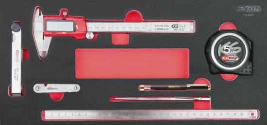 Outillage a main Module d'outils de mesure, 7 pièces KS TOOLS