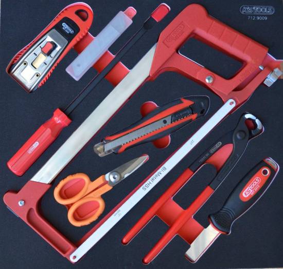 Outillage a main Module d'outils de coupe, 9 pièces KS TOOLS