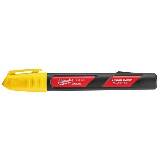 Outillage a main Marqueur peinture liquide jaune INKZALL Milwaukee